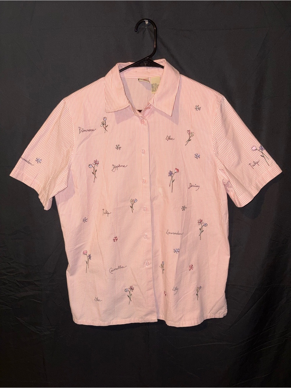 Vintage K wear by Koret Flower Blouse